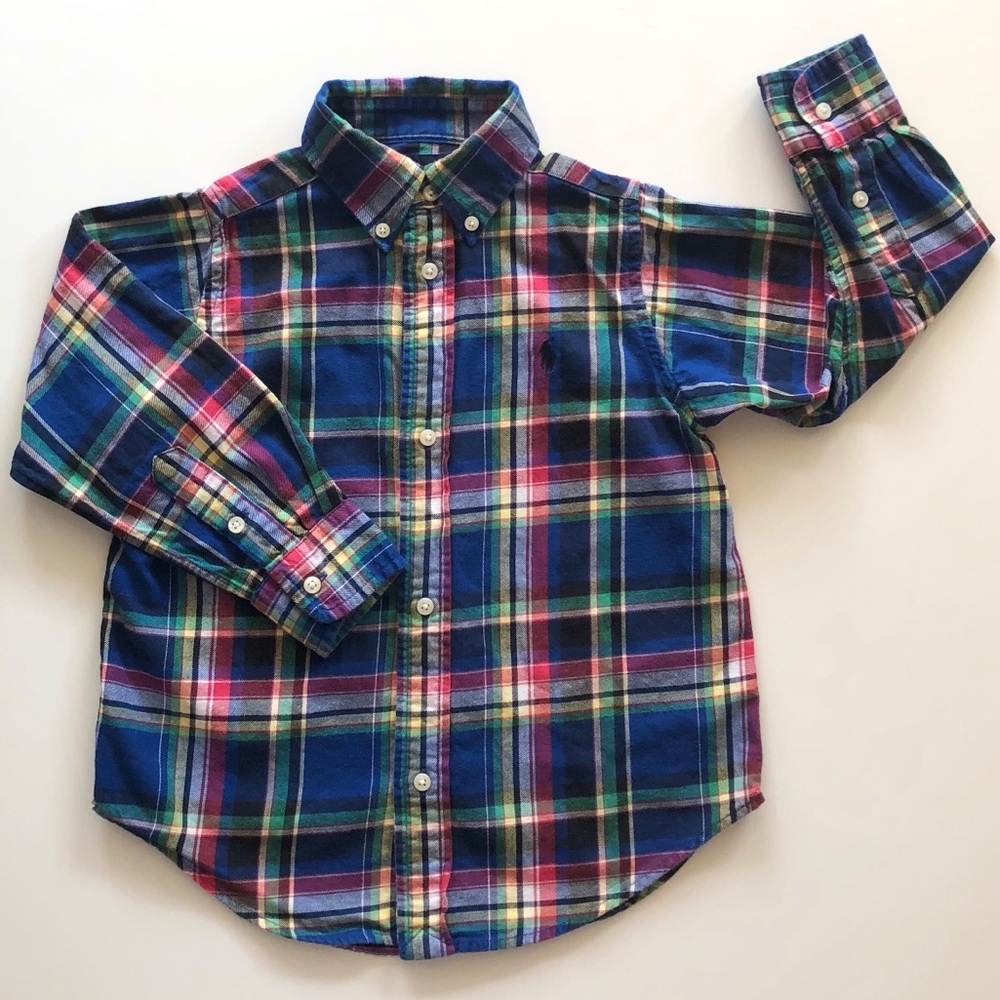 Ralph Lauren Boy’s Long Sleeve Button Up Shirt 3T